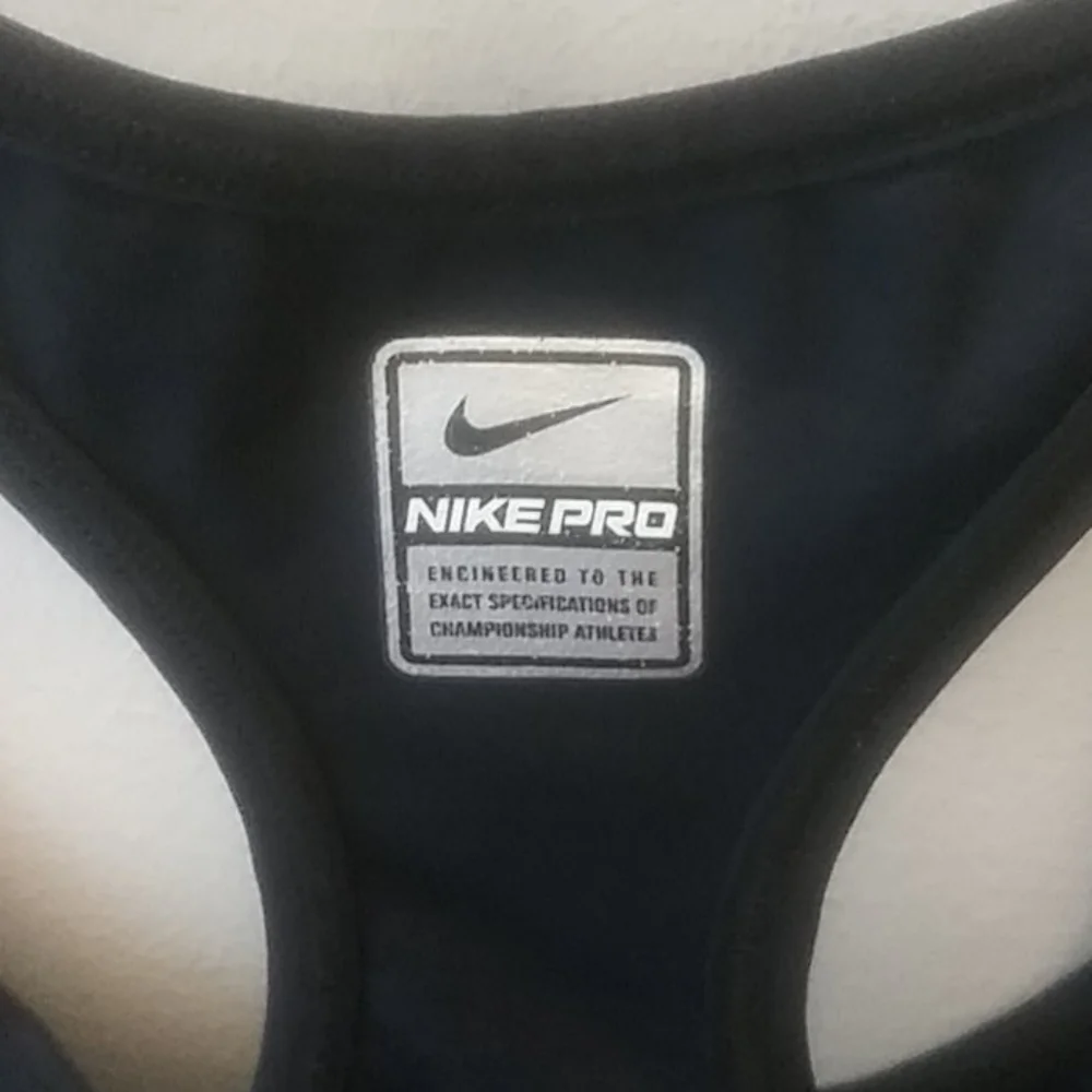Nike Black Sports Bra Size S